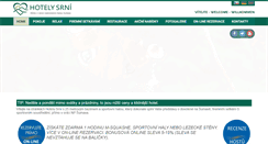 Desktop Screenshot of hotely-srni.cz